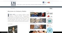 Desktop Screenshot of industrymedia.ca